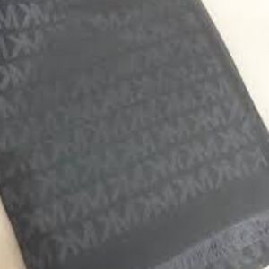 Michael Kors Charcoal Monogram Wrap